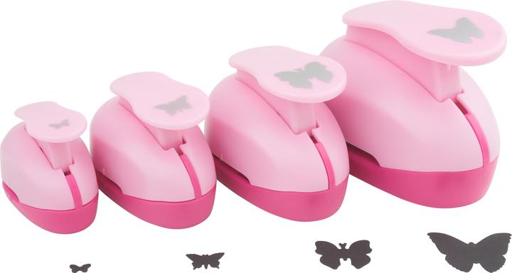 Produktbild VBS Motivlocher "Schmetterling", 4er-Set