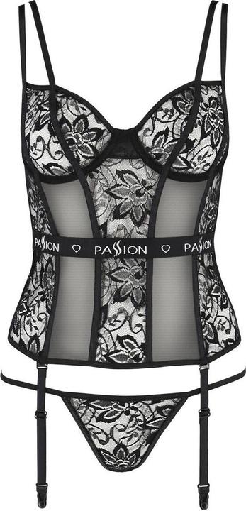 Produktbild Passion Corset + Thong "Leticia" (M)