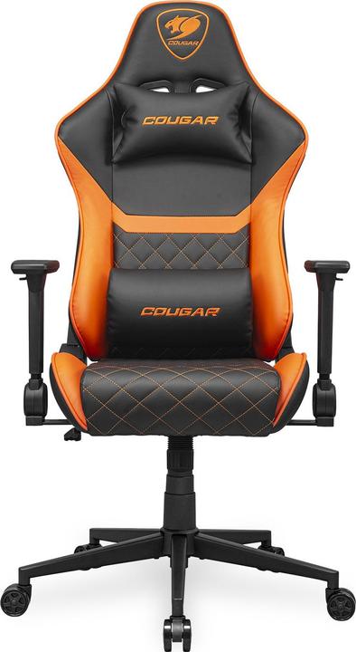 Actual product image Cougar Gaming-Stuhl Armor One V2, Schwarz/Orange