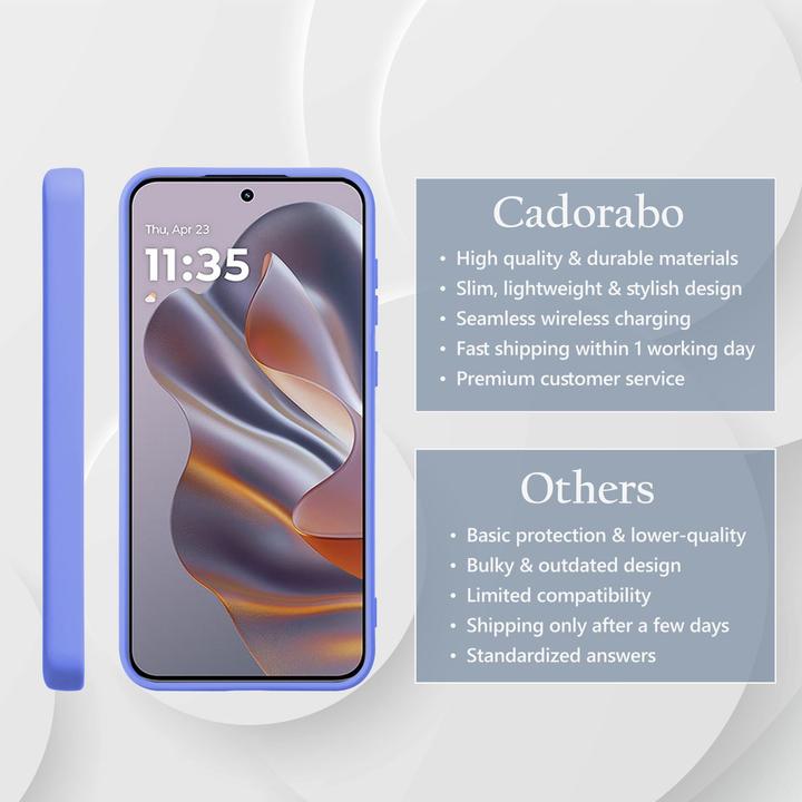 Produktbild Cadorabo Hülle für Motorola Moto Edge 50 Neo im Liquid Case Design (Motorola Edge 50 Neo)