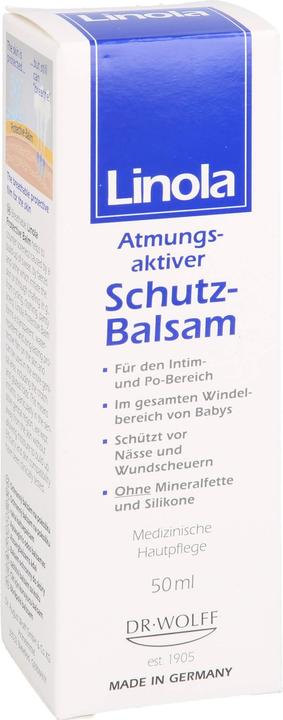 Actual product image Dr. Wolff Linola Protective Balm, 50 ml Cream (Body cream, 50 ml)
