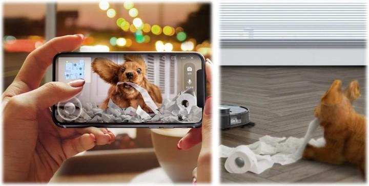 Actual product image Ecovacs Deebot Ozmo T8 AIVI (Vacuum mopping robot)