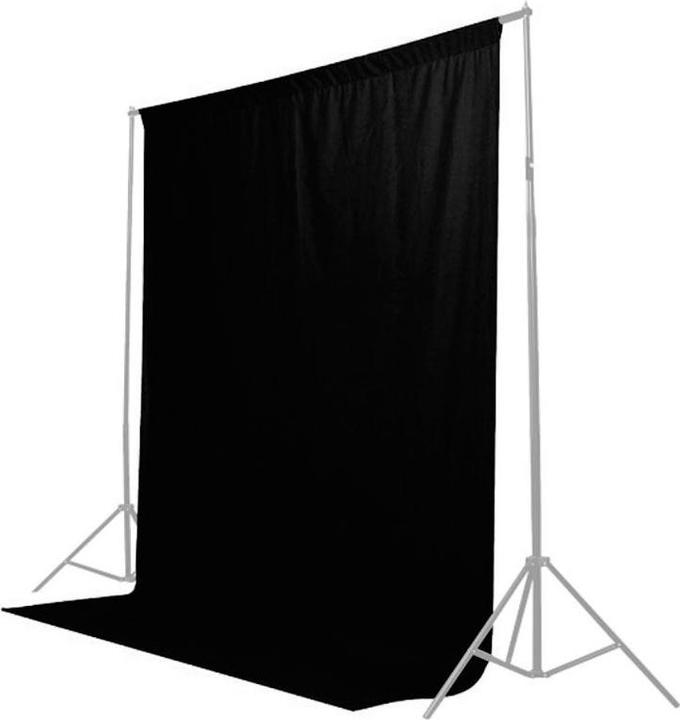 Caruba Background Foil 3x6m Black (300 cm, 600 cm)