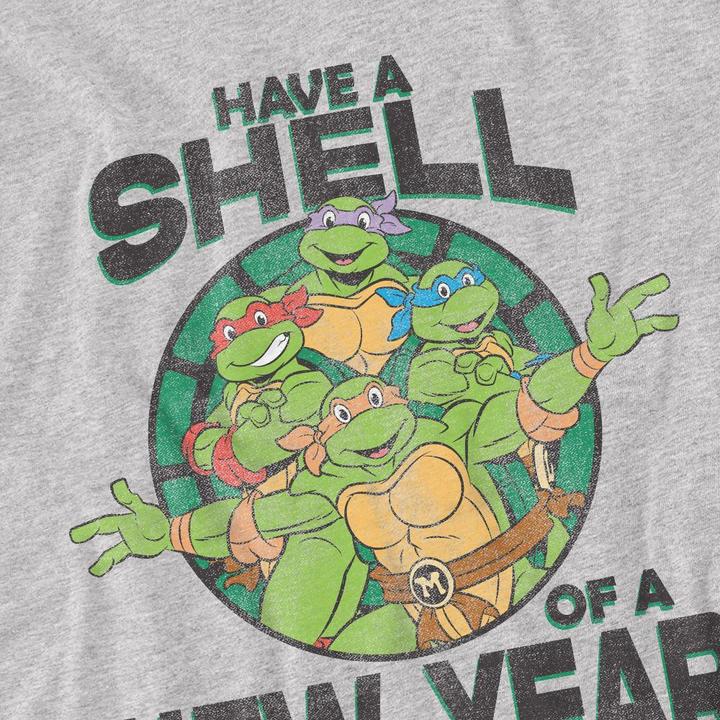 Immagine prodotto Teenage Mutant NT Shell Of A New Year Maglietta Uomo (S)