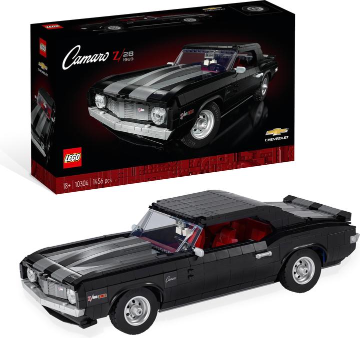 Image du produit LEGO Chevrolet Camaro Z28 (10304, LEGO difficiles à trouver)