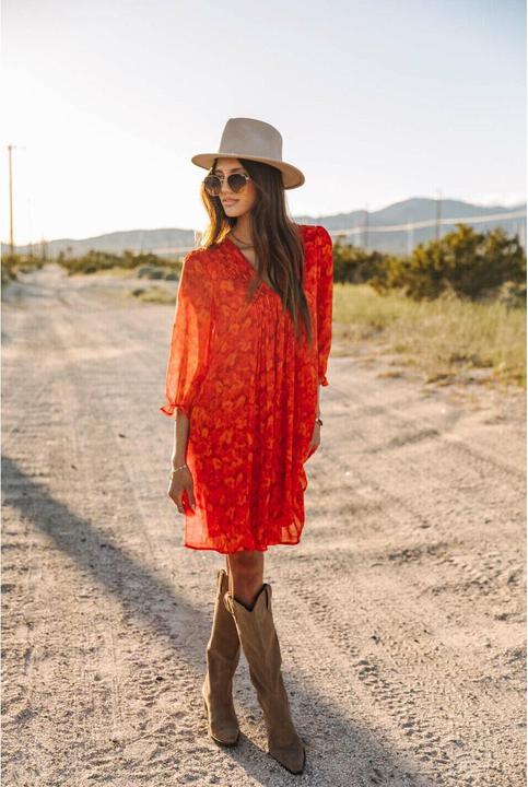 Image du produit Freeman T. Porter robe freean t porter juna blurred flowers (M)