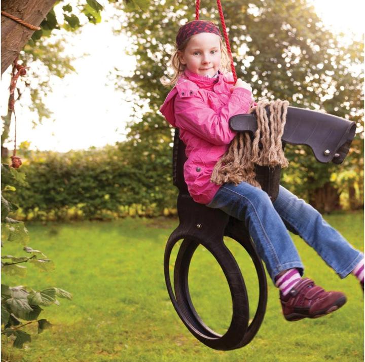 Immagine prodotto Esschert Design Cavallo dell'altalena 104 cm