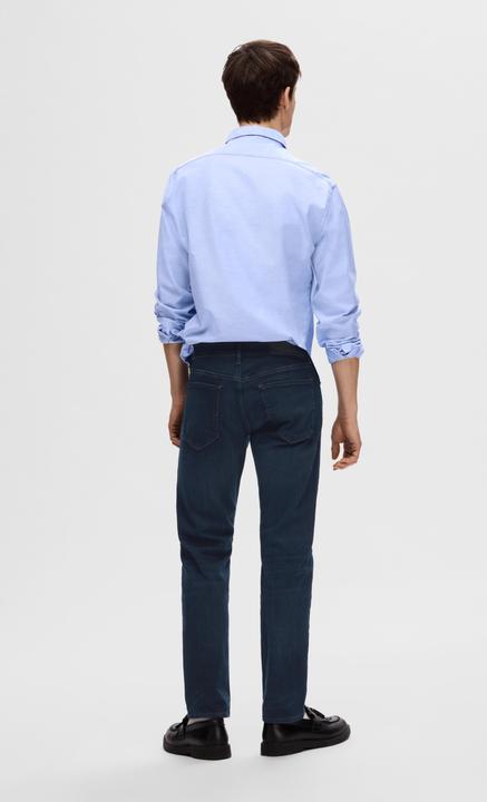 Produktbild Selected Homme 6155 – Superstretch Blauschwarz Straight Fit Jeans (W31/L32)