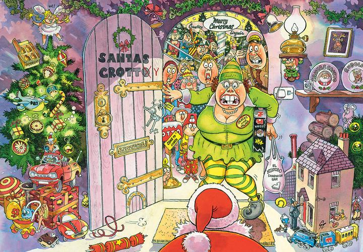 Actual product image Jumbo Puzzle Wasgij Christmas 8 (1000 pieces)