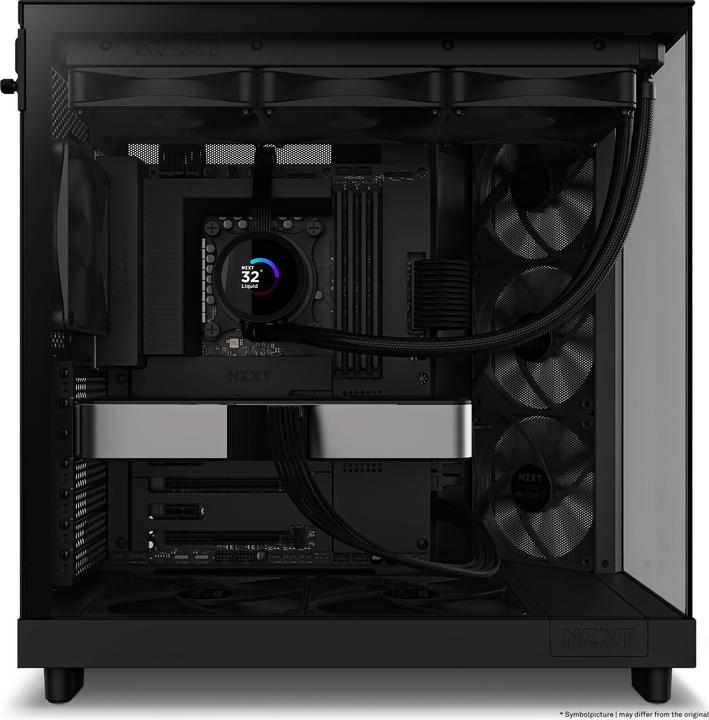 Actual product image NZXT H6 Air Flow Mid Tower (mATX, ATX, Mini-ITX)