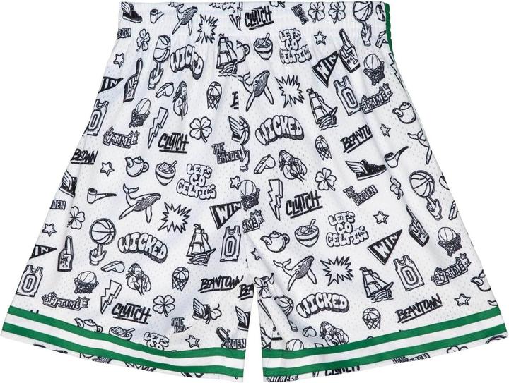 Image du produit Mitchell & Ness DOODLE Swingman Boston Celtics Shorts (XL)