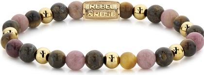 Actual product image Rebel Rose - Bead bracelet Winter Glow II RR-60060-G - Dimension: 19 cm - L (19 cm)