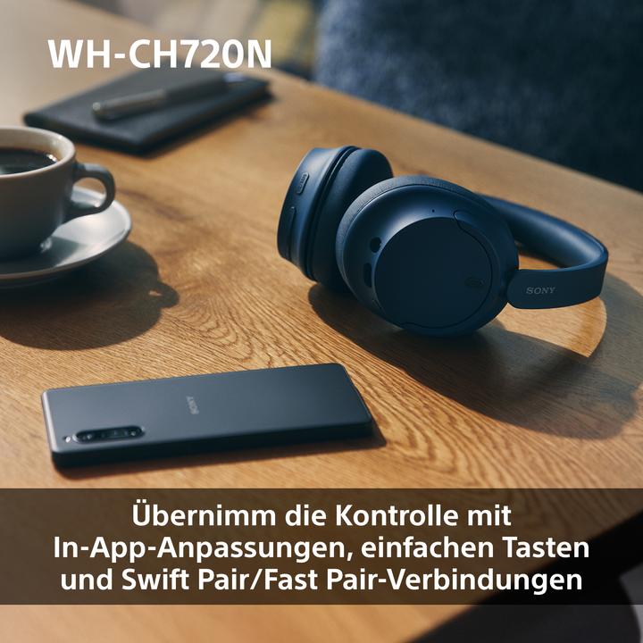 Actual product image Sony WH-CH720N (DNC, 35 h, Wireless, Cable)