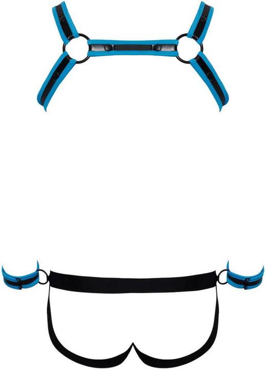 Actual product image Svenjoyment Men's Jock set black/blue XL (XL)