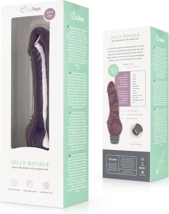 Produktbild Easytoys Jelly Royale Realistischer Vibrator Lila