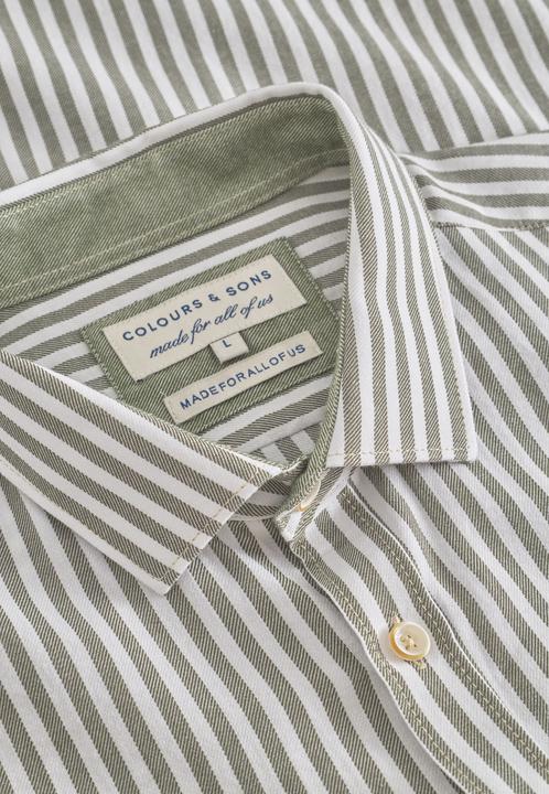 Immagine prodotto Colours & Sons Camicia a maniche lunghe Shirt Brushed Twill Stripes (XL)