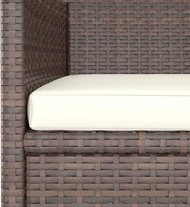 Actual product image VidaXL Gartenstuhl und Hocker