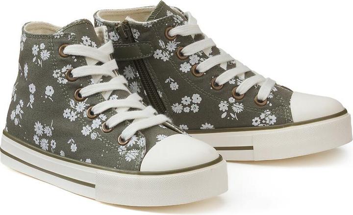 Produktbild La Redoute Collections Hohe Sneakers mit Blumenmuster (32)