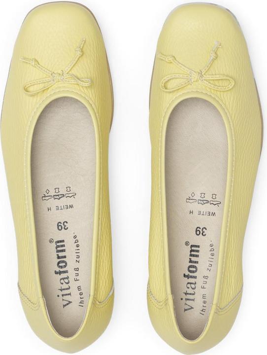 Actual product image Vitaform ® Ballerinas Damen I Slip Ons Sommer-Schuhe I Brautschuhe flach I 100% exklusives (39)