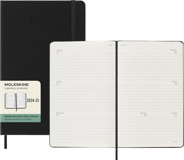 Actual product image Moleskine Weekly calendar (A5, English)