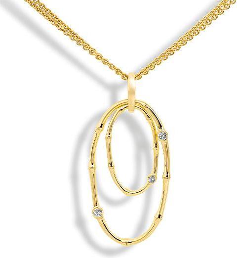 Produktbild Breuning Anhänger - BRILL. 0,105 Ct. H/si (585, - Gold)