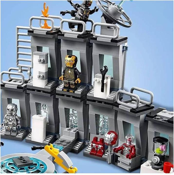 Immagine prodotto LEGO Officina Iron Mans (76125, LEGO Marvel)