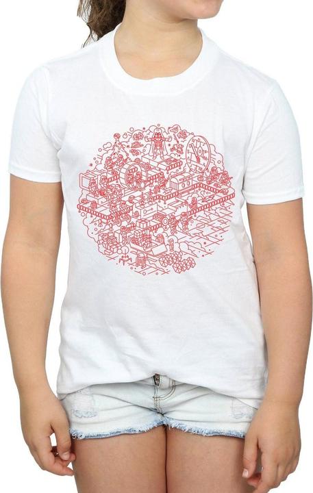 Image du produit Star Wars - T-shirt CHRISTMAS DEATH STAR - Fille (152, 158)