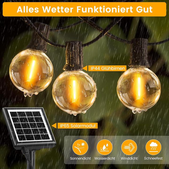 Actual product image Lumina Swiss Solar LED Lichterkette ProControl 30m (30 m)