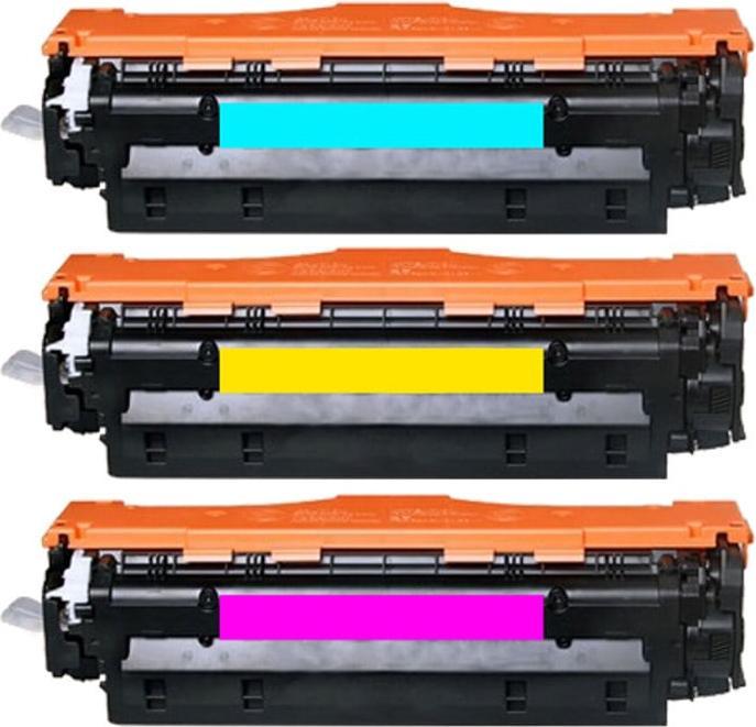 Actual product image Hermex Compatible Wincor-Nixdorf FD4911-C15 printer cartridges (M, Y, C)