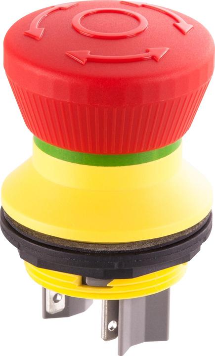 Image du produit Schlegel FRZVKOO Bouton d'arrêt d'urgence avec déverrouillage par traction et rotation Fléau
