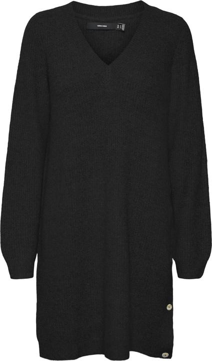Vero Moda VMTINI LS V-NECK SHORT DRESS BOO Strickkleid (XS)