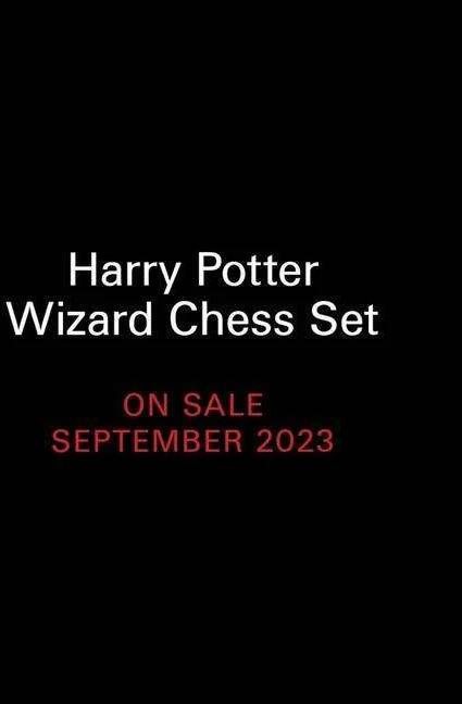 Actual product image Harry Potter Wizard Chess Set (English, Donald Lemke, 2023)