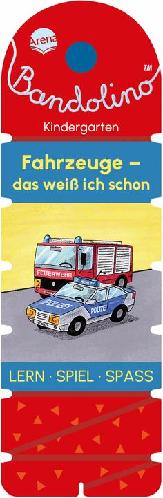 Actual product image Barnhusen, Friederike: Bandolino - Vehicles - I already know that (German)