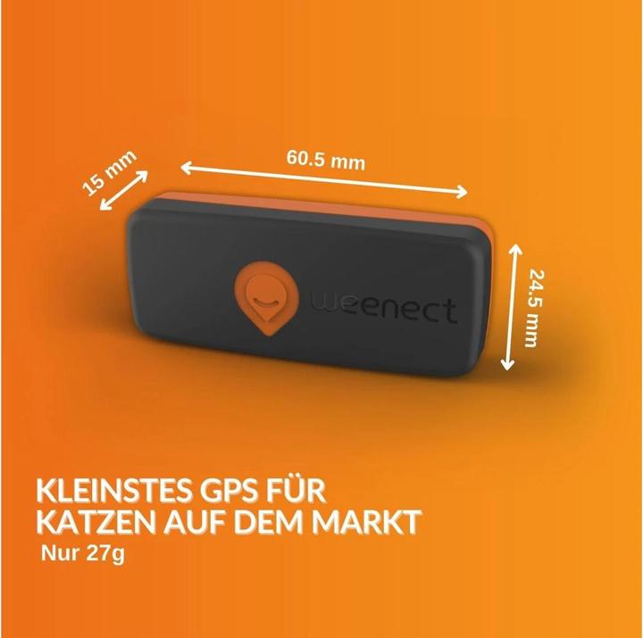 Immagine prodotto Weenect GPS-Tracker XS für Katzen (Gatto)