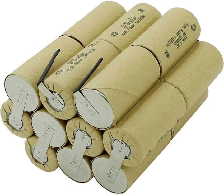 Produktbild AccuCell Einsatz für Werkzeugakku NiMH 24V 1,5Ah zum Selbsteinbau, Dewalt / Elu DE0240 (24 V)