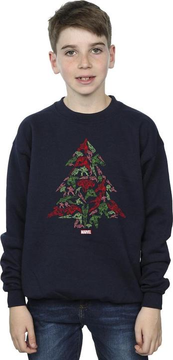 Image du produit - Sweat AVENGERS CHRISTMAS TREE - Garçon (128)
