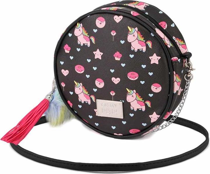 Produktbild Oh My Pop! Round Shoulder Bag Popnicorn