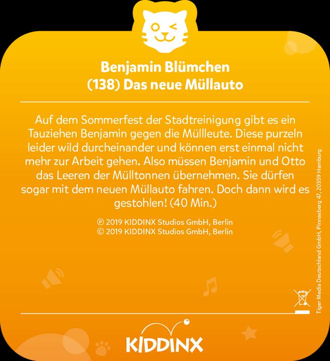 Immagine prodotto Tigermedia Tigercard Benjamin Blümchen Il nuovo camion della spazzatura (Tedesco)