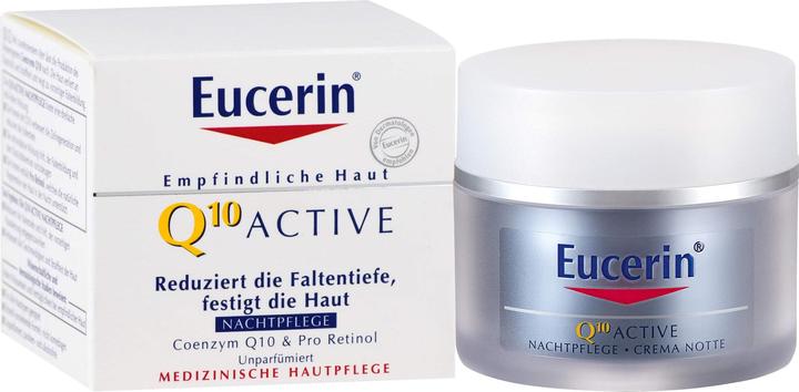 Produktbild Eucerin Q10 Active (50 ml, Nachtcreme, Bis SPF 10)
