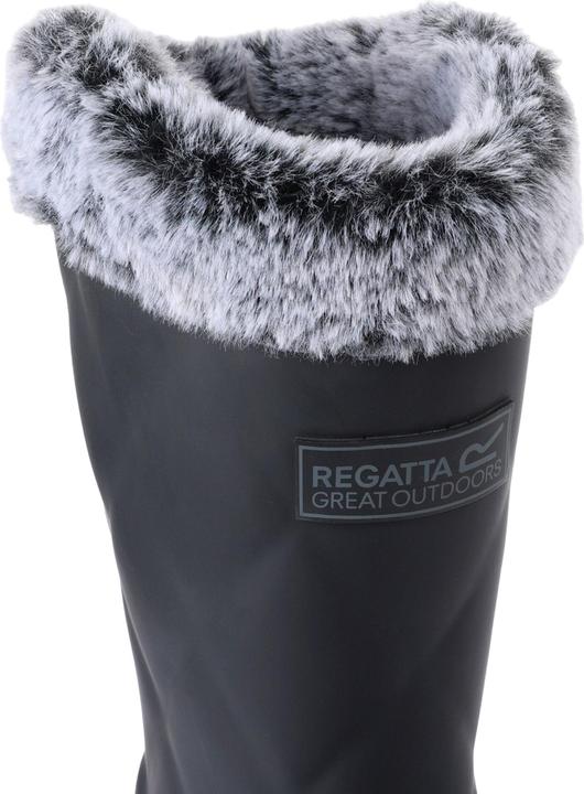 Actual product image Regatta Womens/Ladies Luxley Faux Fur Lined Mid Cut Wellington Boots (36)