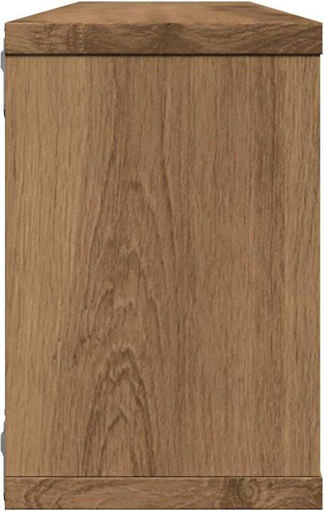 Produktbild VidaXL Wandregal Hängeregal Regalwürfel Cube Lounge CD Regal 4Stk. Artisan-Eiche (60 x 15 x 23 cm)