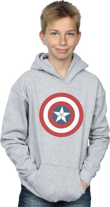 Produktbild Captain America Civil War Shield Kapuzenpullover Jungen (152, 158)