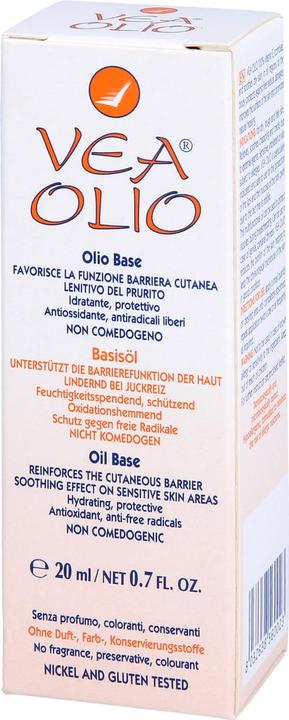 Image du produit VEA huile de base huile (Crème pour le corps, 20 ml)