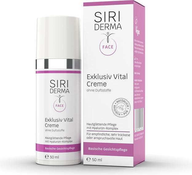Actual product image Siriderma Skin cream Exclusiv-Vital without fragrances (50 ml, 24h cream)