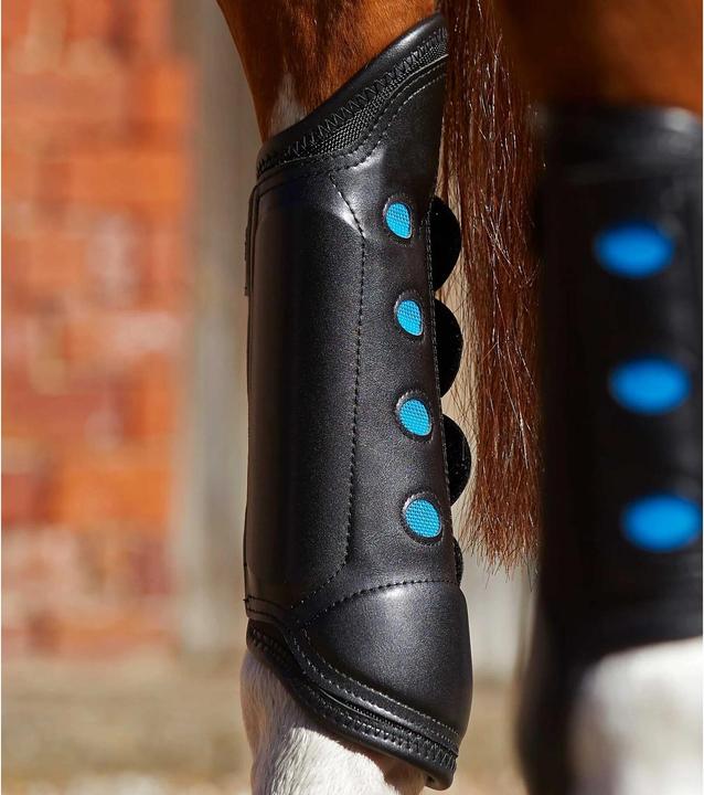 Actual product image Premier Equine hind leg gaiters for horses air cooled original eventing