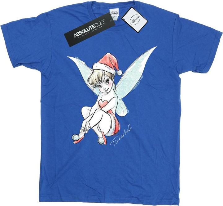 Immagine prodotto Disney Tinkerbell Christmas Fairy Maglietta Uomo (L)