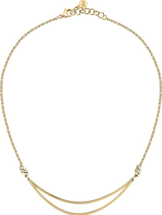 Produktbild Morellato Decent Gold Plated Torchon Crystal Necklace SAWZ01 (Edelstahl)