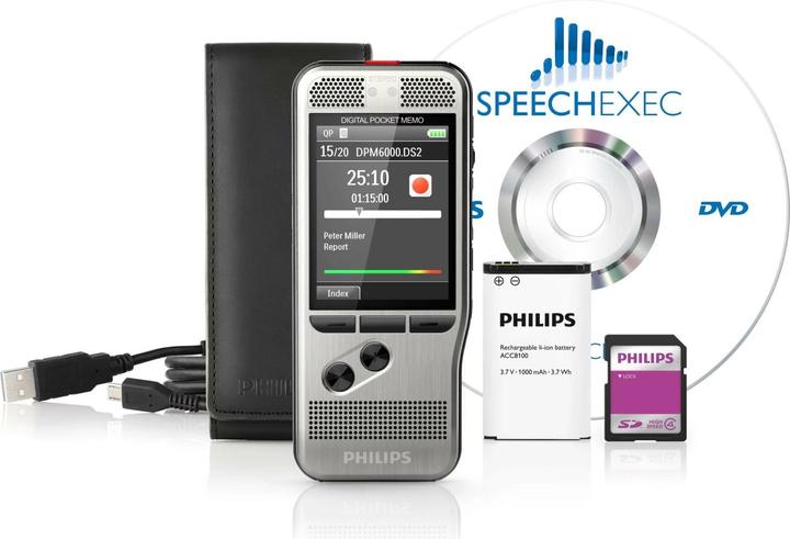 Produktbild Philips DPM6000 Pocket Memo