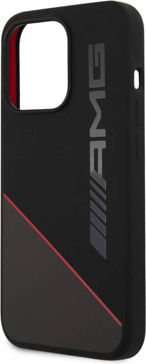 Image du produit Mercedes-Benz AMG Liquid Silicone Two Tone Case pour iPhone 14 Pro Max Noir (Apple iPhone 14 Pro Max)