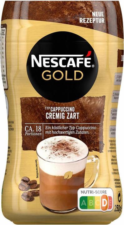Actual product image Nescafé Cappuccino Creamy Delicate (250 g)